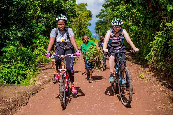 1-Day Moshi Villages bike tour - Rau Forest and the search for colobus monkeys