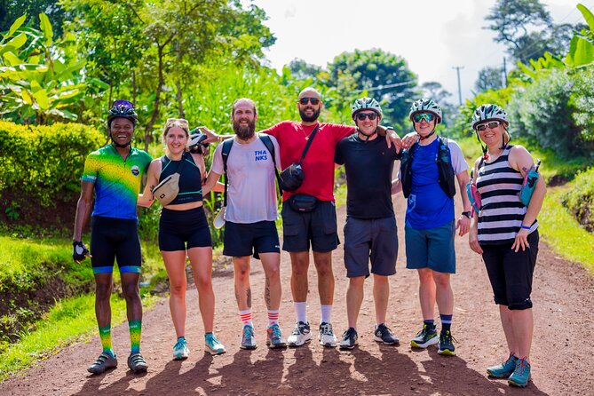 1-Day Moshi Villages bike tour - Starting on roads beyond Moshi