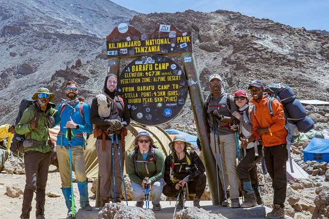 6 Days Climb Private Tour in Mount Kilimanjaro - Safety, guides, porters, and camp support