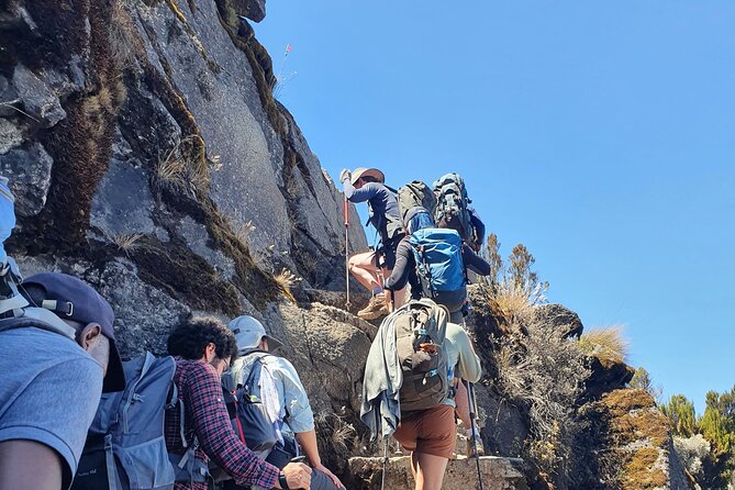 6 Days Climbing Mount Kilimanjaro Machame Route - Day 4: Barranco Wall and the high camp at Barafu