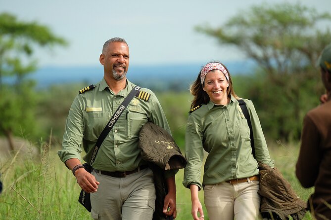 Balloon Safari & Bush Breakfast in Serengeti - Miracle Experience - Sunrise above the golden plains
