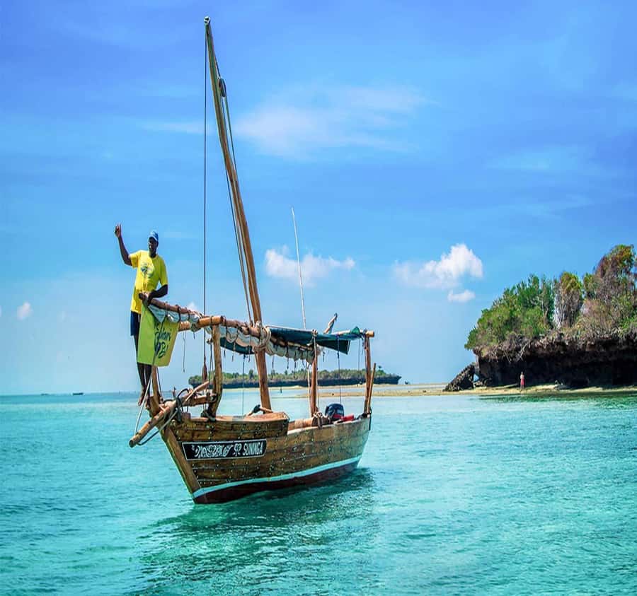 From Paje/Jambian: Safari Blue Snorkelling with Lunch - From Paje or Jambiani to Fumba