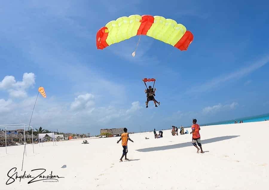 Kendwa: Tandem Skydive in Zanzibar - Key things to know before you book