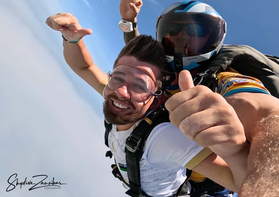 Kendwa: Tandem Skydive in Zanzibar - What the Zanzibar jump is really like