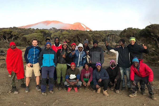 Kilimanjaro Climbing 5 days Marangu route - Hut accommodation, meals, and mountain support