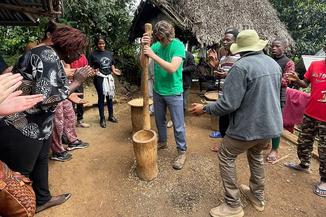 Materuni waterfalls,coffee tour & Kikuletwa(Chemka)Hot Springs - Swimming at Kikuletwa, also called Chemka, Hot Springs