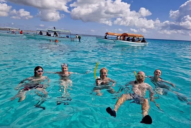 Mnemba island snorkeling tour - Snorkeling above the coral reef