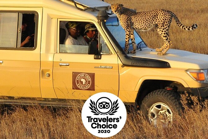 Safari in Tanzania 5 days: Manyara, Ngorongoro, Serengeti - Ngorongoro Crater, a compact wildlife day
