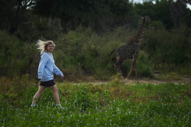 Selous Luxury Day Safari with Photographer - Landing at Mtemere airstrip and meeting the guide
