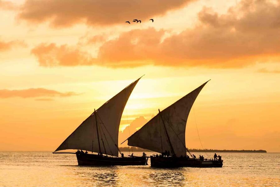 Stone Town: Sunset Dhow Cruise Experience - Setting Out From the Palace Museum