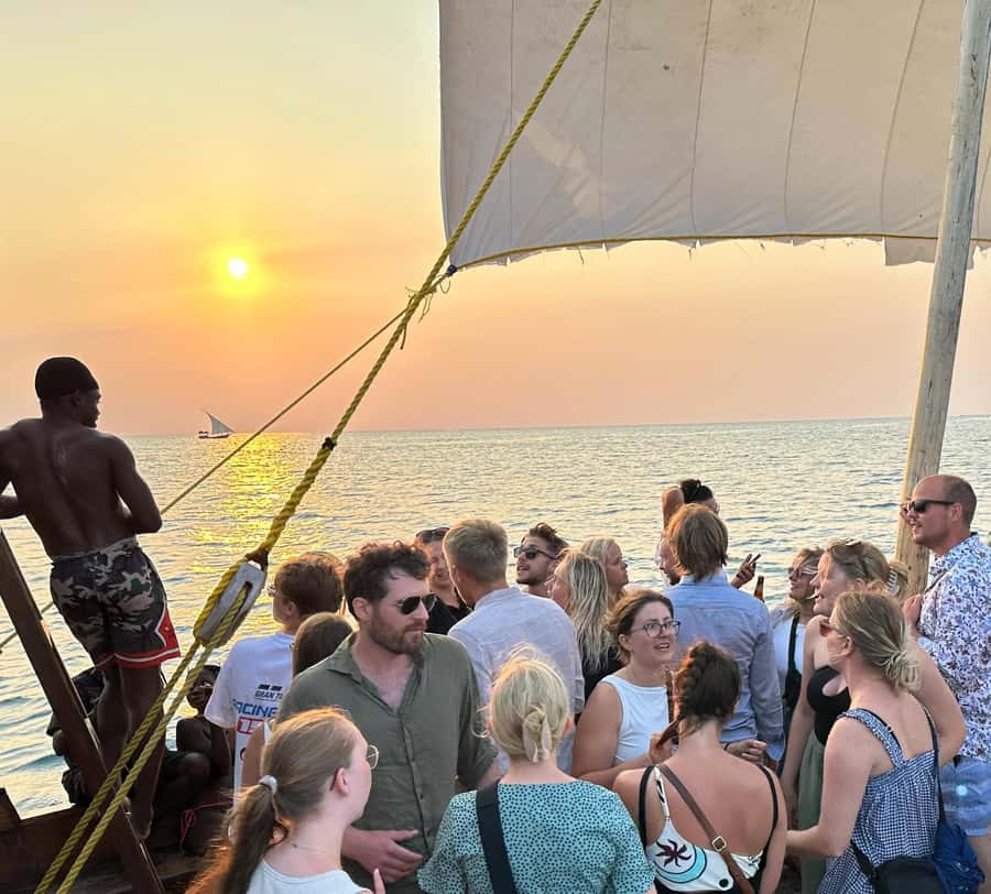 Sunset party cruise in Zanzibar with BoomBoom Boat - Key points at a glance