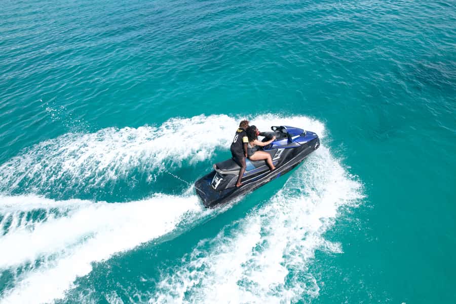 Zanzibar: Jetski with Hotel Pickup, Drone Photos & Video - The 30-minute ride and how the filming works