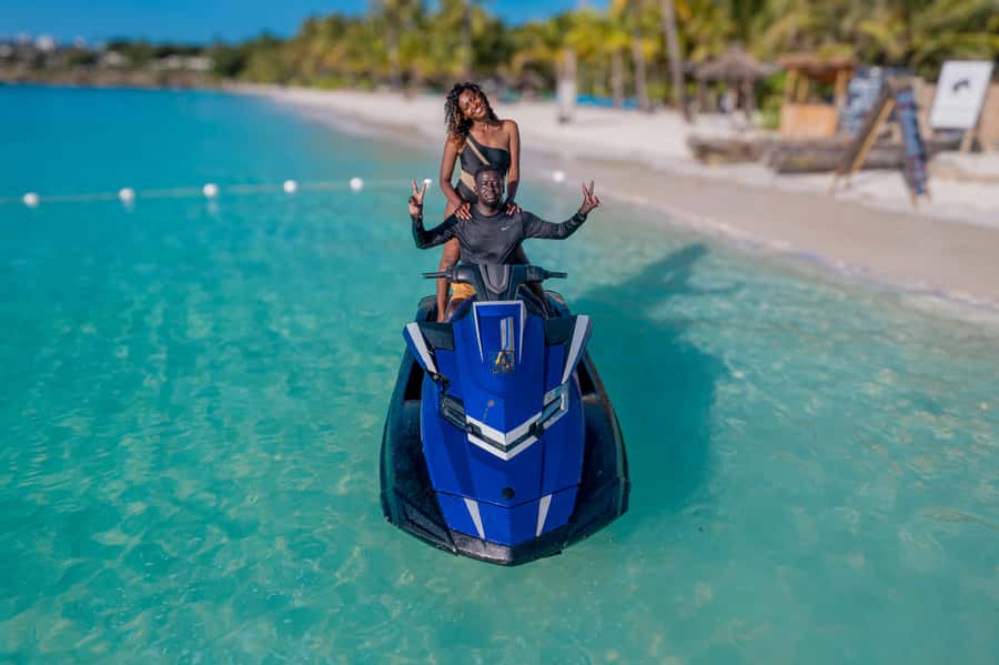 Zanzibar: Jetski with Hotel Pickup, Drone Photos & Video - What the beach stop is really for
