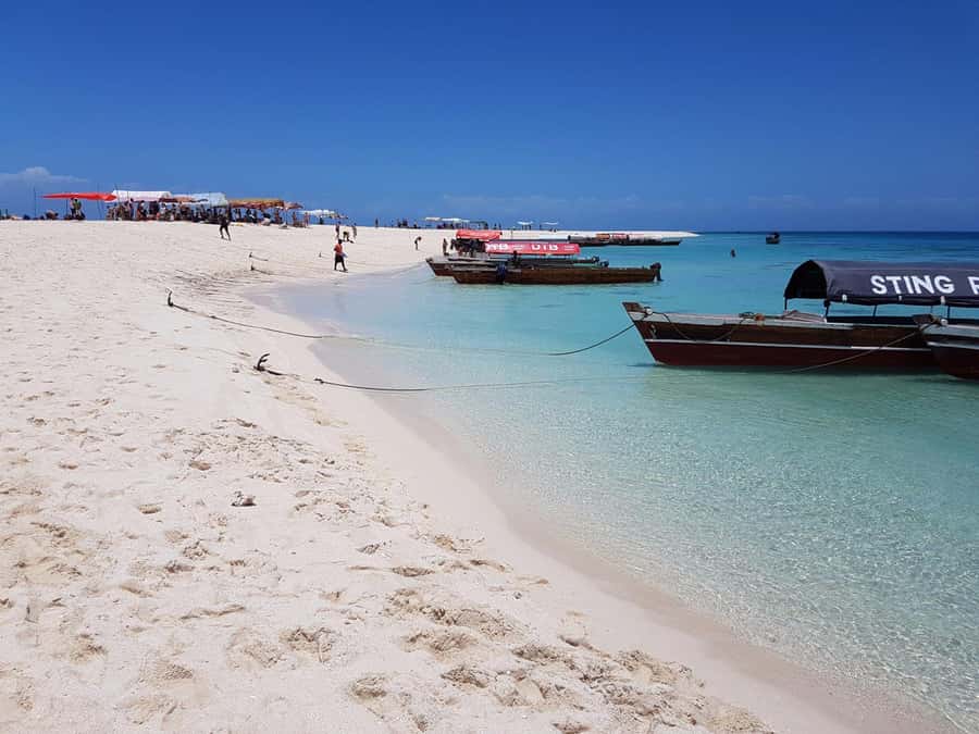Zanzibar: Nakupenda Sandbank and Prison Island Tour & Lunch - From Stone Town to Prison Island by boat