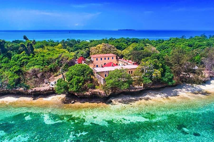 Zanzibar: Prison Island and Nakupenda Sandbank - From Forodhani to Changuu Island by boat