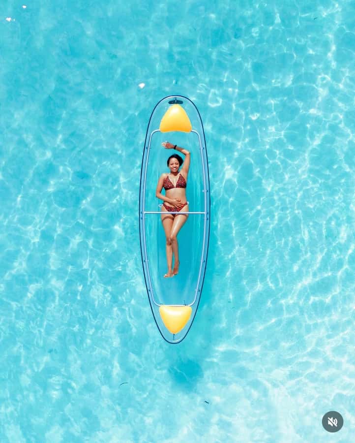 Zanzibar: Transparent Kayak and Drone (with Pickup Included) - What the photos are really worth